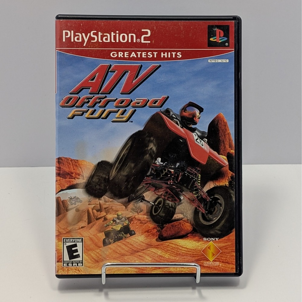 ATV Offroad Fury PS2 CIB Greatest Hits PlayStation 2 Game Racing Untested
